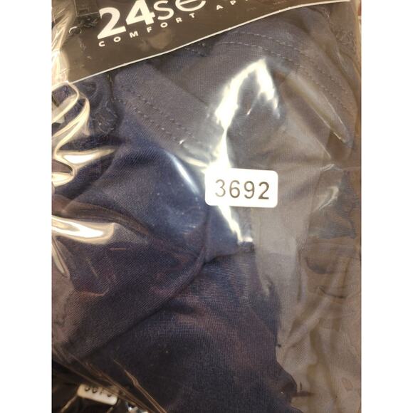 24seven Dress Size Small Midi Blue Pockets Vneck Causal Sleeveless - Picture 8 of 8